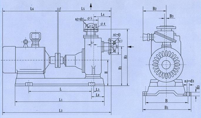 CYZ型自吸油泵(图1)
